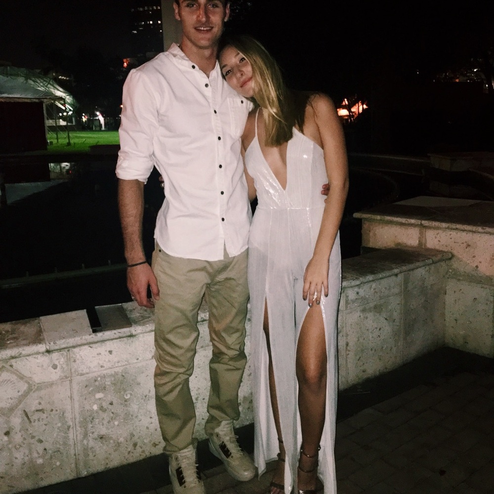 Silver jumpsuit